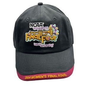 NCAA Womens Final Four 2004 New Orleans WNBA Gear Baseball Cap NEW NOLA Black